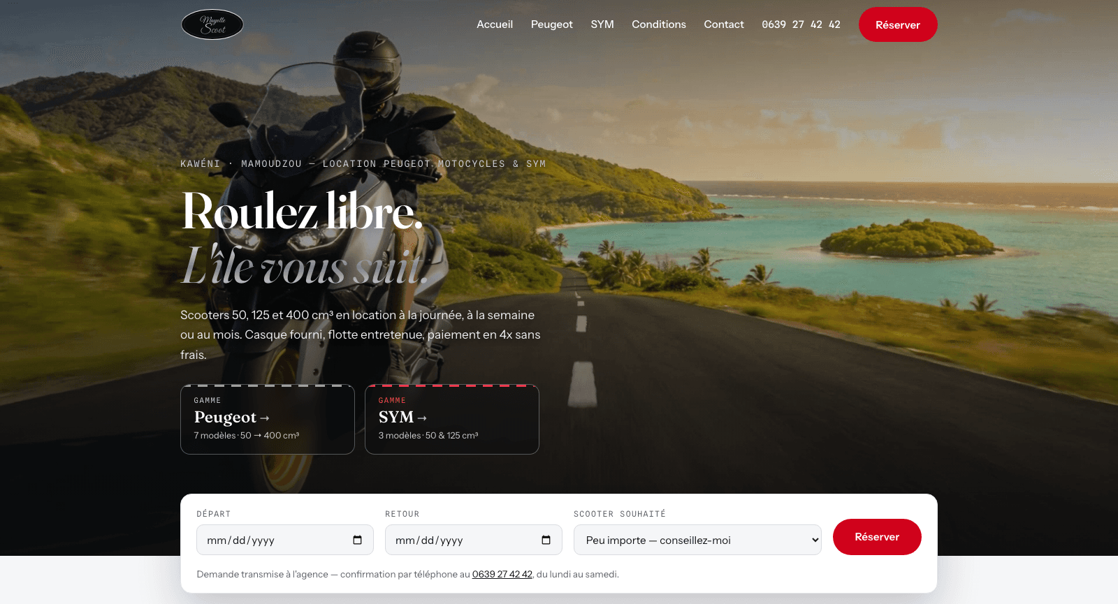 Mayotte Scoot Location